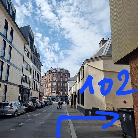 Apartman Le Rive Gauche By Beds76, Grand Parking Rouen