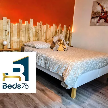 Le Rive Gauche By Beds76, Grand Parking Апартаменты Руан